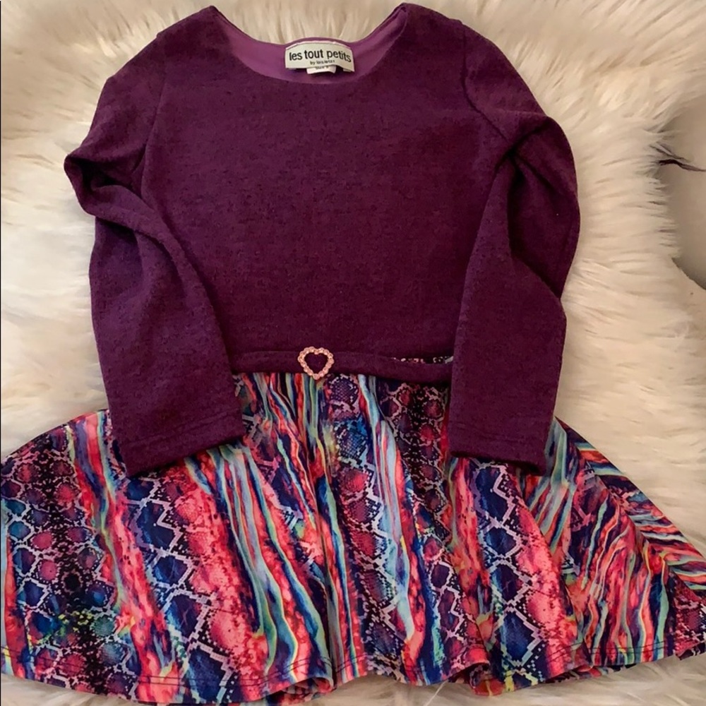 Les Tout petite Girl dress size 5